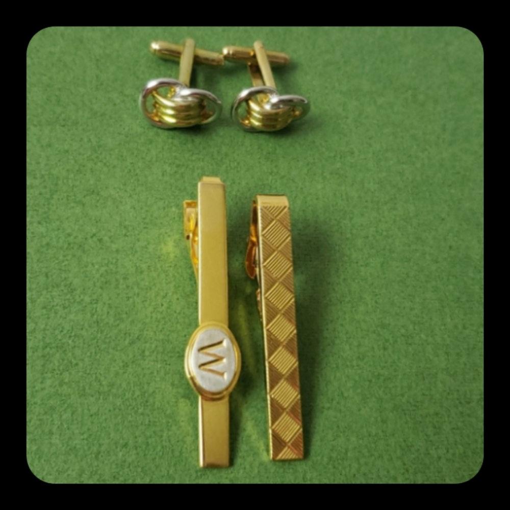 Tie clips & cufflinks